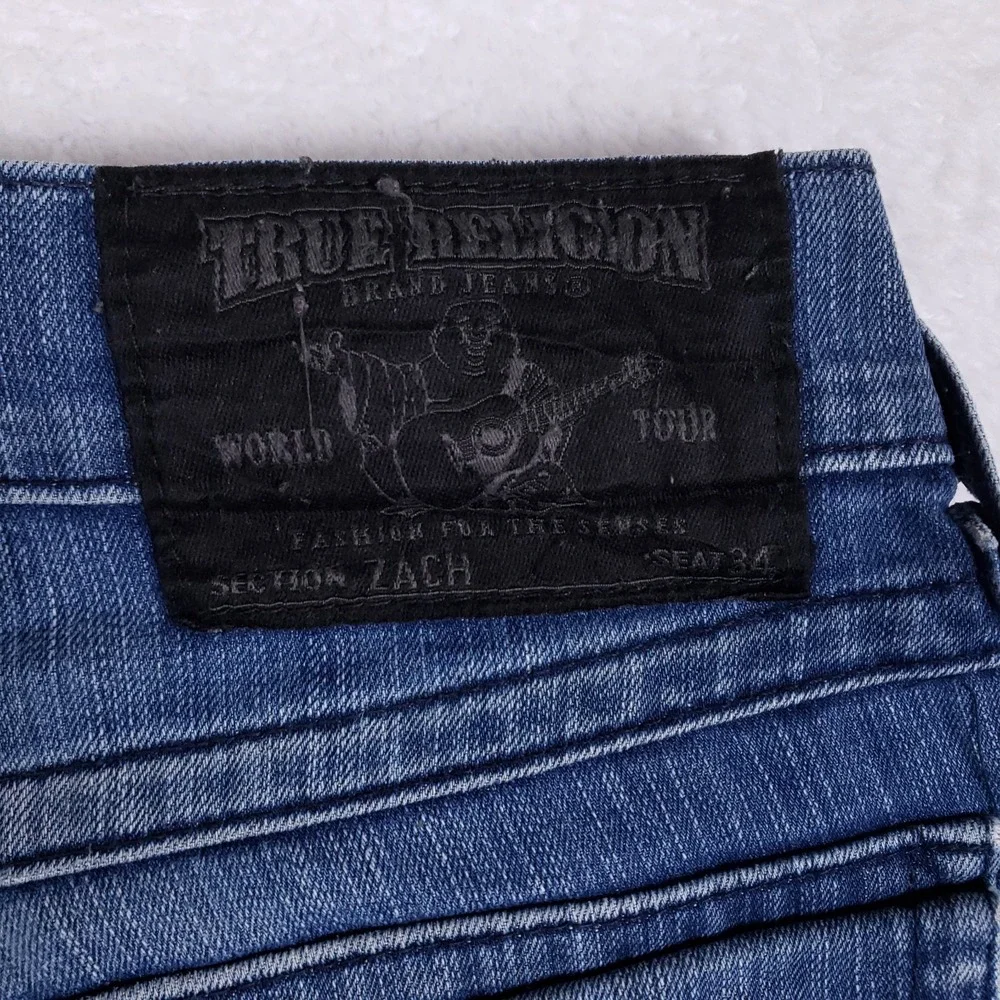 :True Religion Zach‎ Slim Straight Jeans 30 Blue